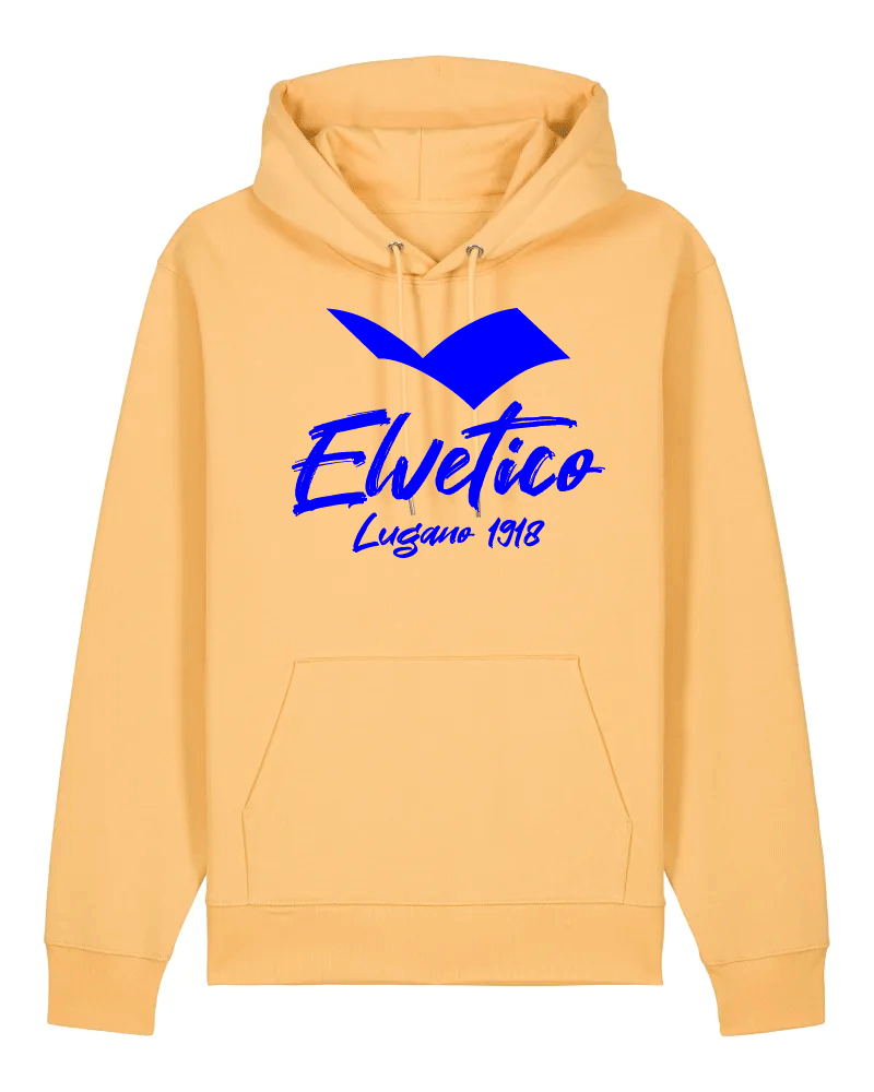 Felpa con cappuccio "Elvetico Lugano 1918" UNISEX