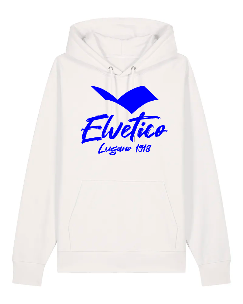 Felpa con cappuccio "Elvetico Lugano 1918" UNISEX